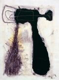 Dumpfer Schlag — 1986, Tusche auf Bütten, 40×60 cm