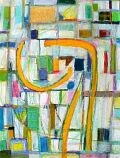 Ück mit Krük — 1986, Mischtechnik auf Bütten, 40×60 cm
