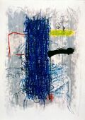 Abkühlung — 1987, Mischtechnik auf Bütten, 40×60 cm