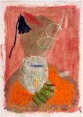 Don't Think — 1989, Mischtechnik auf Bütten, 40×60 cm
