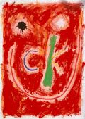 Ück — 1989, Mischtechnik auf Bütten, 40×60 cm
