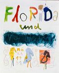 Titelseite des Florida-Reisebuches — 1991, Mischtechnik auf Papier, 20×30 cm
