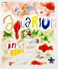 Titelseite des Buches "Mein Aquarium in Adliswil" — 1991, Mischtechnik auf Papier, 20×30 cm