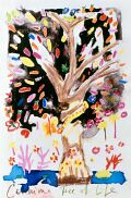 Canaima Tree of Life, Venezuela — 1991, aus dem Venezuela-Reisebuch, Mischtechnik auf Papier, 20×30 cm