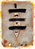 Portrait von Roland Brand — 1991, Mischtechnik auf Papier, 40×60 cm