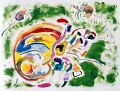 Einsiedlerkrebse — 1992, aus dem Malediven-Reisebuch, Mischtechnik auf Papier, 30×40 cm