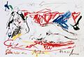 Azita — 1992, aus dem Malediven-Reisebuch, Mischtechnik auf Papier, 30×40 cm