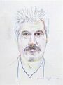 Portraitskizze Bruno Tiefenauer