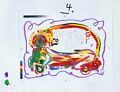 Studie zur Grafik "Feminist Krishna Truck"